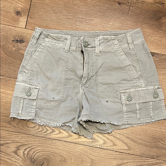 American Eagle Outfitters Pants - American Eagle Outfitters Tan Cargo Shorts